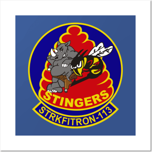 F/A18 Rhino - VFA113 Stingers Posters and Art